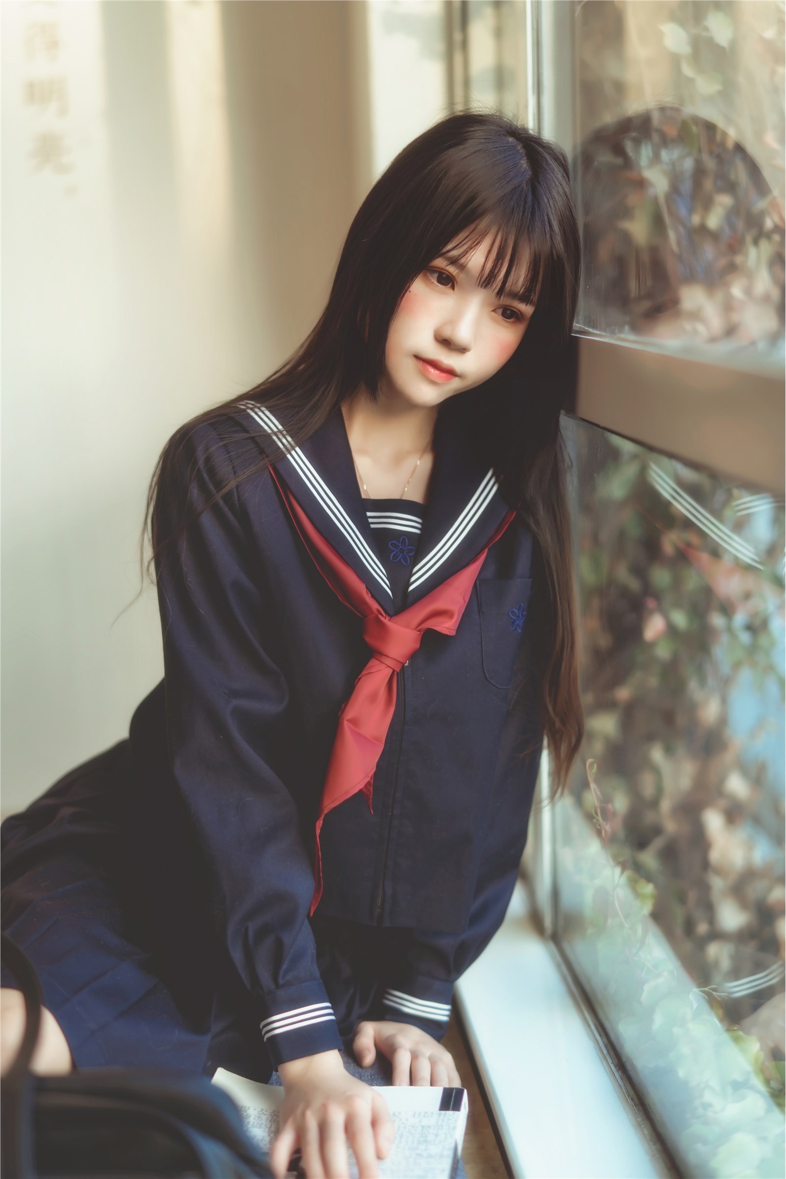 Ourepeach Meow NO.043 Little Maiden Sailor coat black(29)